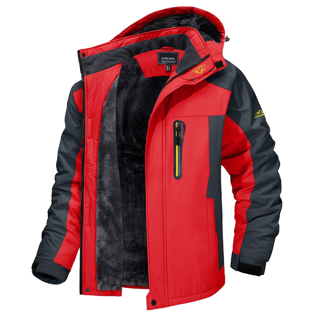 Julius | Men's Fluffy Windbreaker | Waterproof
